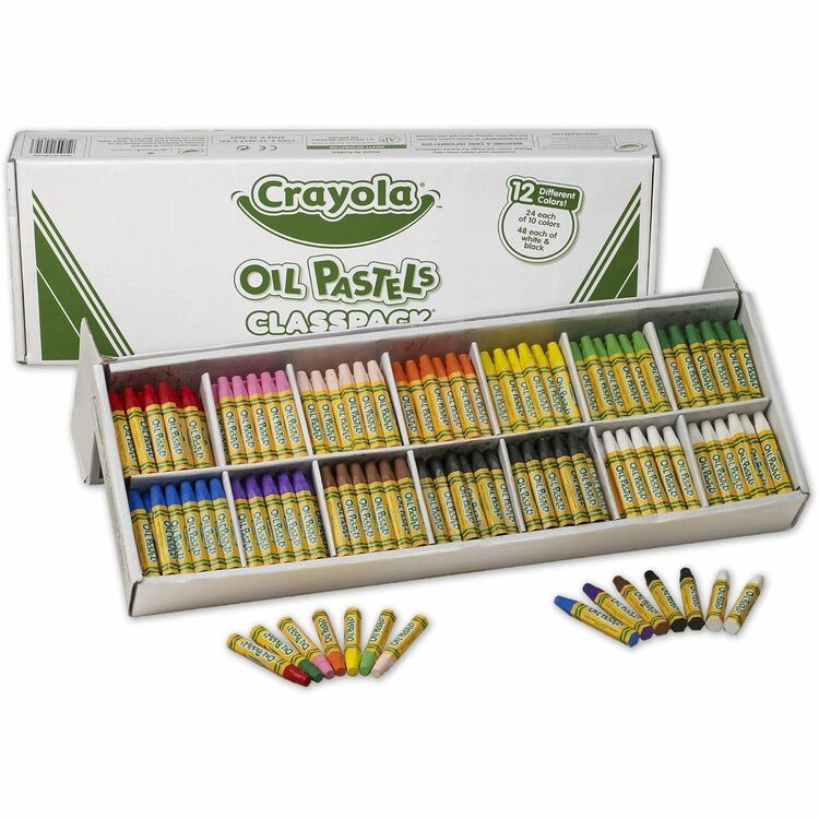 Crayola Oil Pastels (CYO524629) Pack of 336