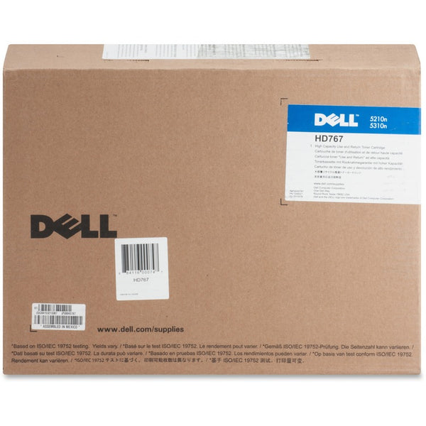 Dell Toner Cartridge, 5210N/5310N, Black (DLLHD767) Each