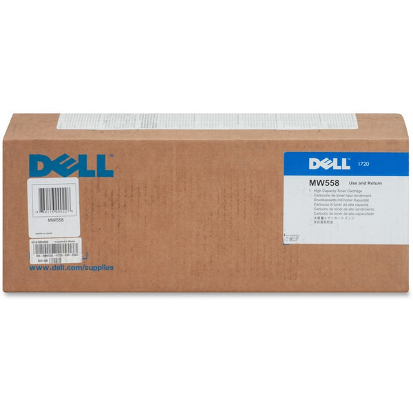 Dell Toner Cartridge f/1720DN, 6000 Page Yield, Black (DLLMW558) Each