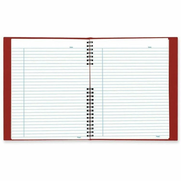 Rediform Wirebound NotePro Notebook, 200 Page, 8-1/2&quot;x11&quot;, Red (REDA10200RED) Each