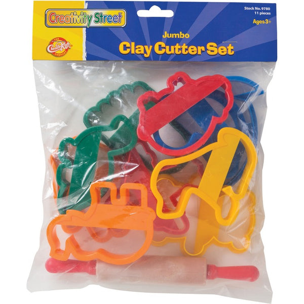 Creativity Street Ten Assorted Clay Cutters (PAC9780) Each