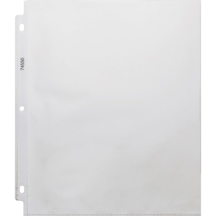Business Source Heavy Weight Sheet Protector, Clear (BSN74550) 1 Case of 100