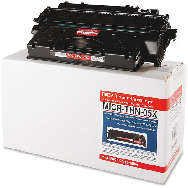 microMICR Remanufactured, Alternative for HP 05X MICR, Laser, 6500 Pages, Black, 1 Each (MCMMICRTHN05X) Each