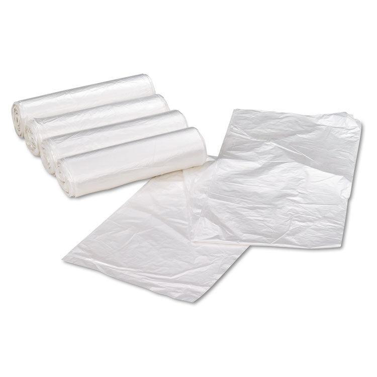 Ultra Plus® Can Liners, 33 gal, 11 microns, 33" x 40", Natural, 10 Bags/Roll, 10 Rolls/Carton (WBIWHD3339)