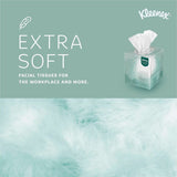 Kleenex Professional Naturals Facial Tissue Cube for Business, 8.30" x 7.80", 90/Box (KCC21272BX) Box of 90