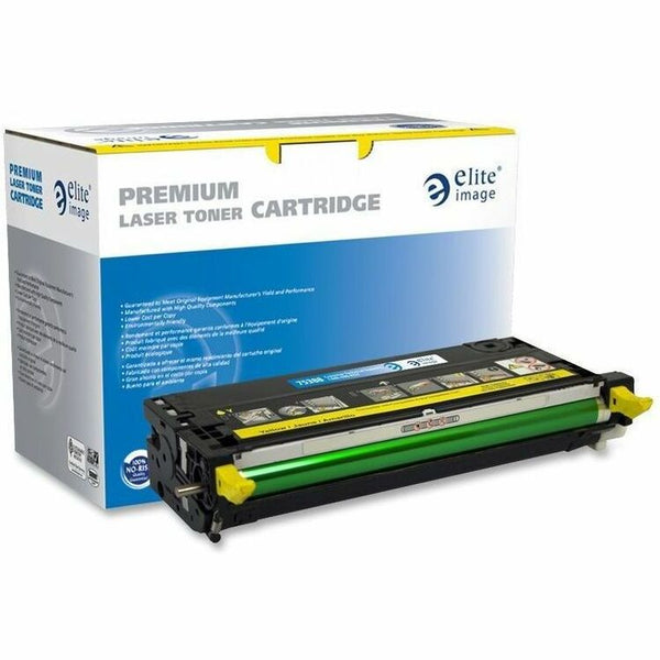 Elite Image Remanufactured Toner Cartridge, Alternative for Dell (310-8098), Laser, 8000 Pages, Yellow, 1 Each (ELI75388) Each
