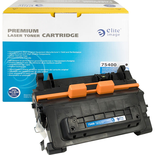 Elite Image Remanufactured Toner Cartridge, Alternative for HP 64A (CC364A), Laser, 10000 Pages, Black, 1 Each (ELI75400) Each