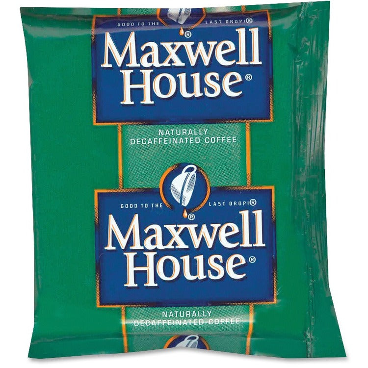 Maxwell House Premeasured Coffee Pack, Decaffeinated, 1.1 oz, 42/CT (KRFGEN390390) Case of 42