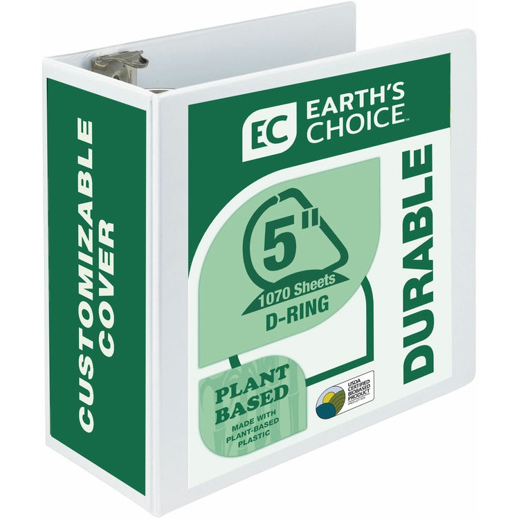 Samsill EcoChoice 5" View Binder, White (SAM16907) Each