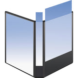 Business Source Round-ring View Binder, 2", Letter, 8 1/2" x 11", 475 Sheet Capacity, White (BSN09957) Each