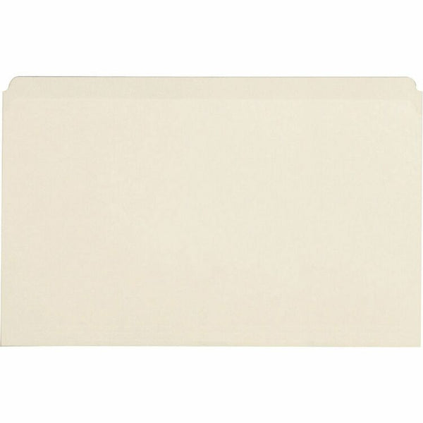 Business Source File Folder, Straight-Cut Tab, Legal-size, 100/BX, Manila (BSN43566) Box of 100