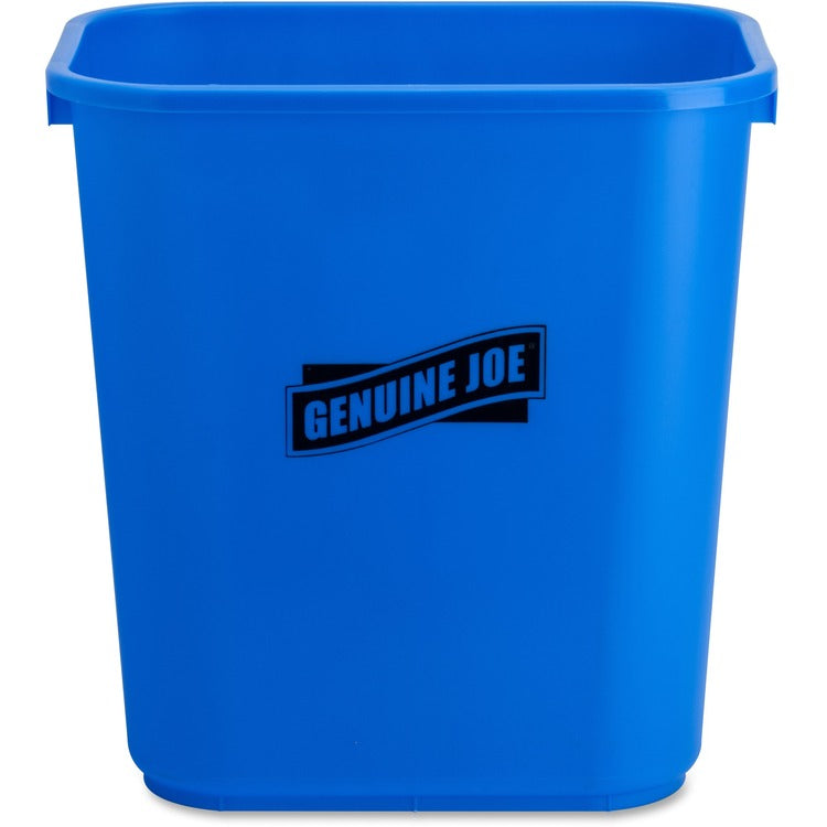 Genuine Joe Blue Recycling Wastebasket, 7.1 Gallon (GJO57257)