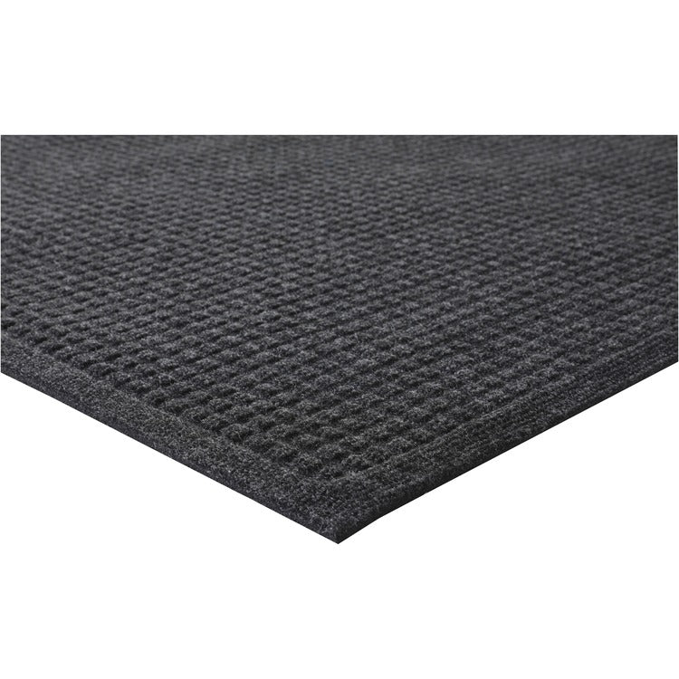 Genuine Joe Eternity Rubber Floor Mat, 2' x 3', Gray (GJO58935)