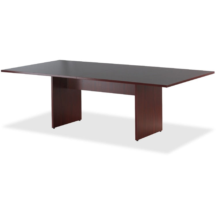 Lorell Rectangular Conference Table Top Only, 48"x96"x1-1/4", Mahogany (LLR69148)