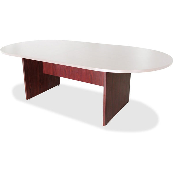 Lorell Conference Table Base, 28&quot;H, Mahogany (LLR69151)