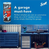 Scott Original Shop Towels, Fresh, 9.40" x 11", 55 Sheets/Roll, Blue, 1 Roll (KCC75147) Each