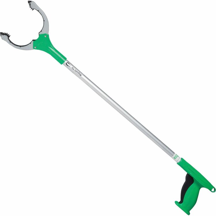 Unger Trigger Grip, 36&quot;, Magnetic Tip, Green/Silver (UNGNT090) Each
