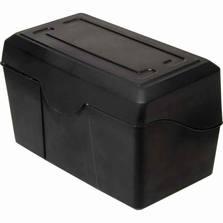 Advantus Index Card Holders, 4&quot;x6&quot;, Black (AVT45002) Each