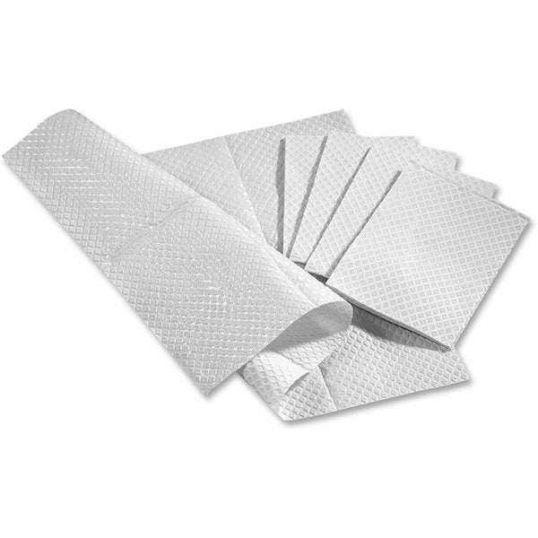 Medline Pro Towels, Two-Ply, 13"x18", 500/BX, White (MIINON24356W)