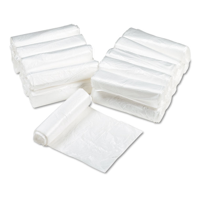 Ultra Plus® Can Liners, 33 gal, 11 microns, 33" x 40", Natural, 25 Bags/Roll, 20 Rolls/Carton (WBIHD334011N) Case of 500