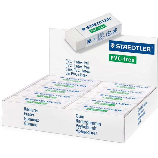 Staedtler Large Latex-Free Eraser (STD525B20) Each