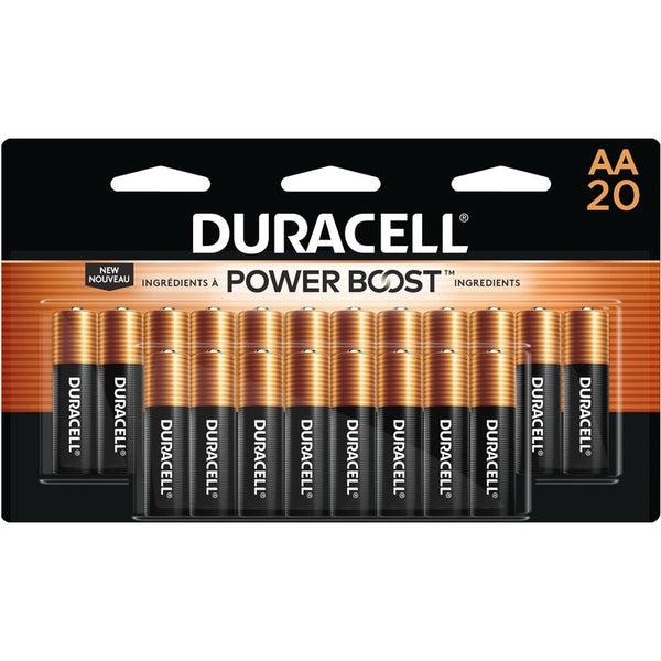 Duracell Batteries, AA, 20 Pack (DURMN1500B20) Pack of 20