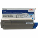 Oki Original LED Toner Cartridge, Cyan, 6000 Pages (OKI44315303) Each
