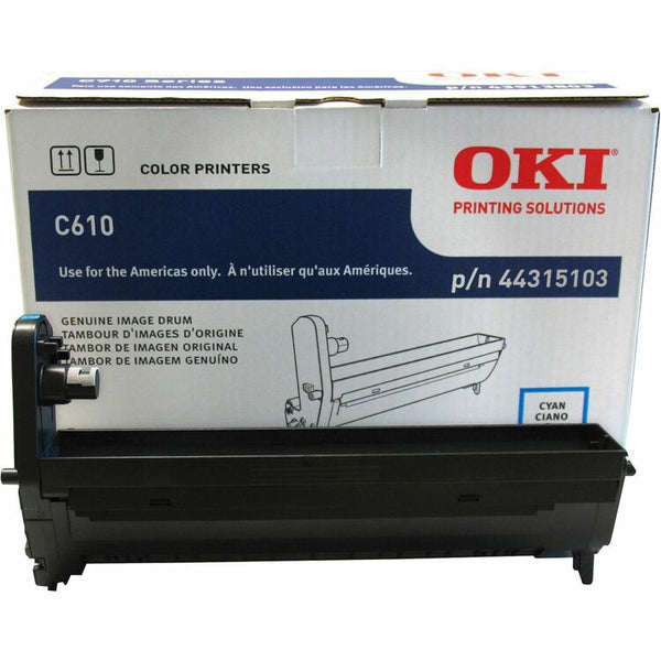 Oki 44315103 Drum, 20,000 Page-Yield, Cyan (OKI44315103)