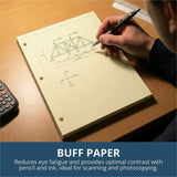 Roaring Spring 5x5 Grid Engineering Pad, 100 Sheets, 200 Pages, Buff Paper (ROA95182) Each