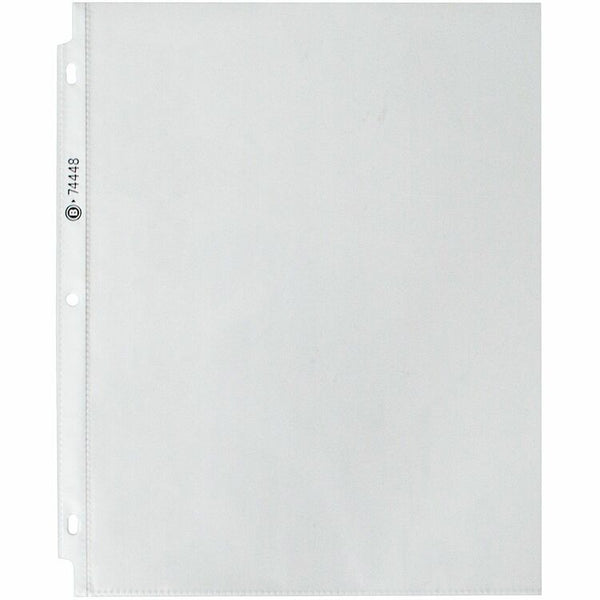 Business Source Top Loading Sheet Protector, Clear (BSN74448) 1 Case of 200