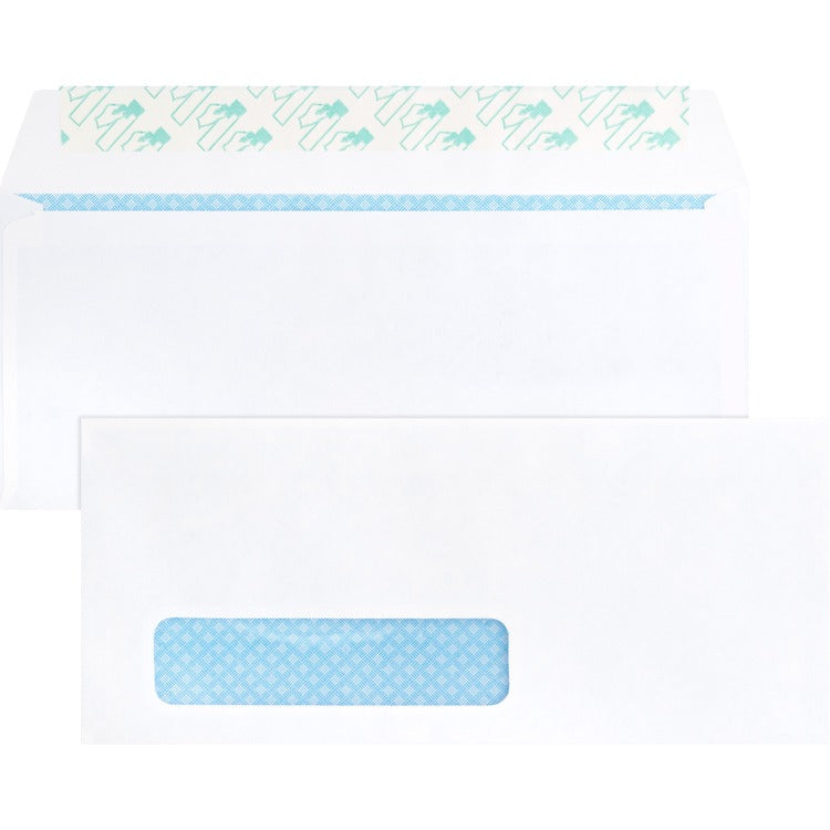 Business Source Business Envelopes, No. 10, Peel/Seal, 9-3/4&quot; x 4&quot;, White (BSN16473) Pack of 500