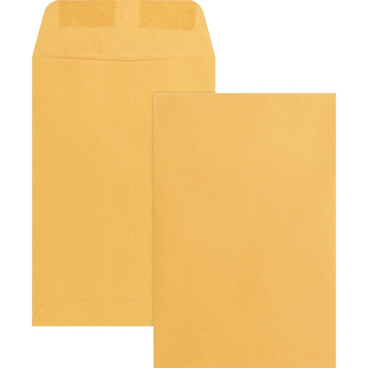 Business Source Catalog Envelopes, 20 lb., 6&quot; x 9&quot;, Kraft (BSN42099) Pack of 500