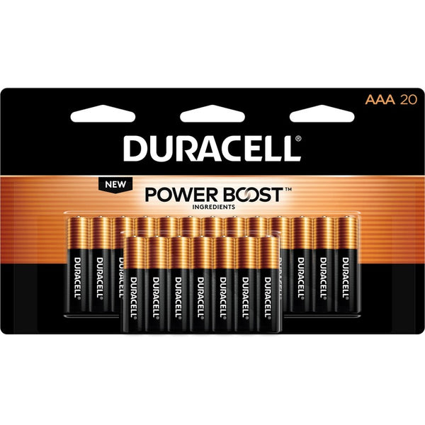 Duracell Batteries, AAA, 20 Pack (DURMN2400B20) Pack of 20