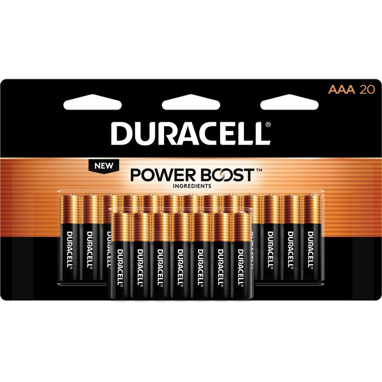Duracell Batteries, AAA, 20 Pack (DURMN2400B20) Pack of 20