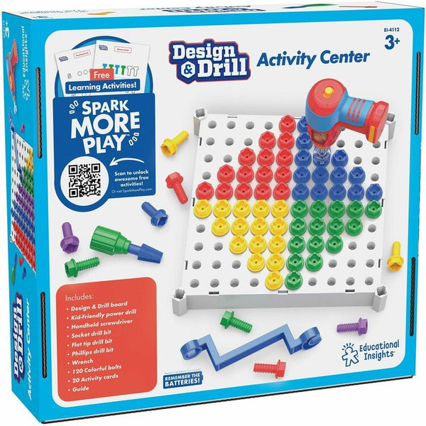 Educational Insights Design/Drill Activity Center, Multi (EII4112) 1 Set