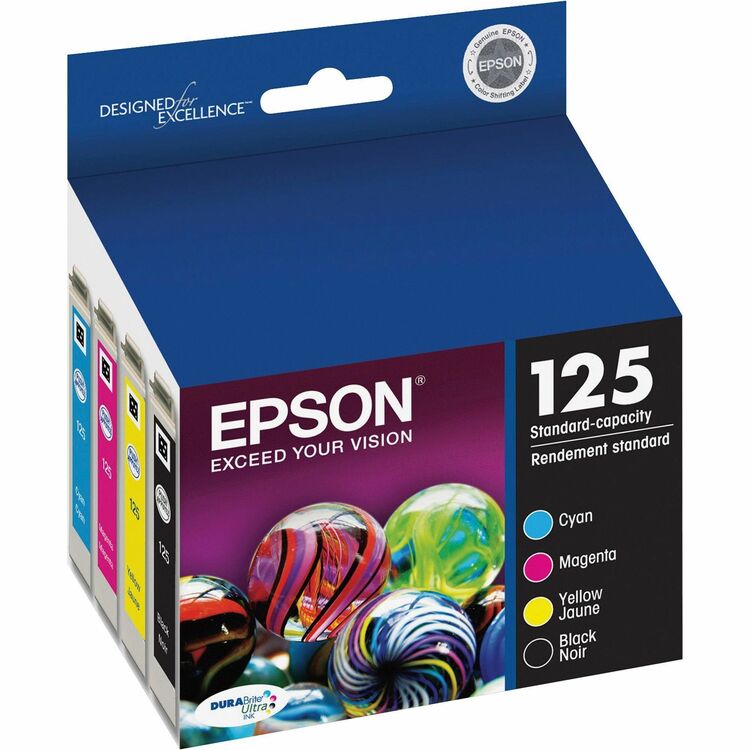 Epson 125 Combo-Pack - Print Cartridge (EPST125120BCS)