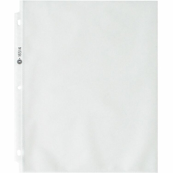 Business Source Nonglare Top-loading Sheet Protectors, 3.3 mil, 50/Box (BSN16514) 1 Case of 50