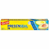 Glad 70 Square Foot Press'n Seal Food Plastic Wrap, 11.80" x 71.10 ft (CLO70441EA) Each