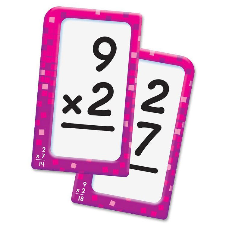 Trend Multiplication Flash Cards, 3-1/8" x 5-1/4", 56CDs, Multi (TEPT23006) Box of 56