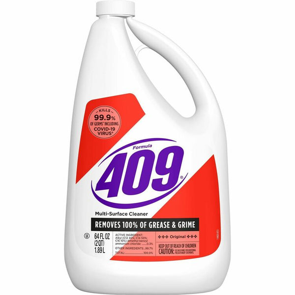 Formula 409 Multi-Surface Cleaner, Refill Bottle, Liquid, 64 fl oz (2 quart), Fresh Clean Scent, White (CLO00636) Each