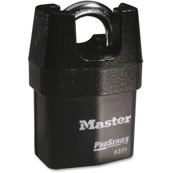 Master Lock Rekeyable Padlock, Pro Series, High Security, 2.125"Wide, BK (MLK6321) Each