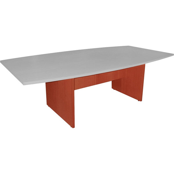Lorell Conference Table Base 28"H, w/Modesty Panel, Cherry (LLR69121)