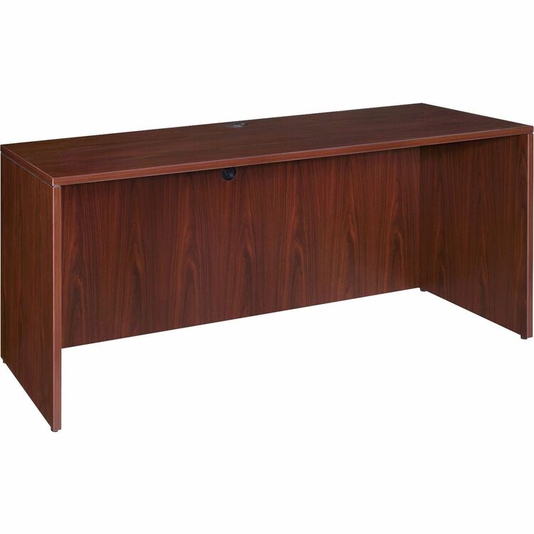 Lorell Credenza Shell, 60"x24"x29-1/2",Mahogany (LLR69378)