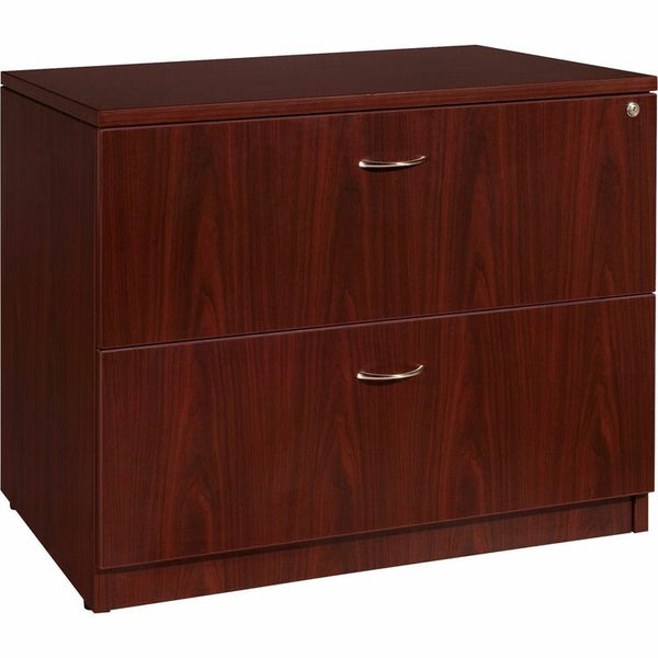 Lorell Lateral File,35"x22"x29-1/2",Mahogany (LLR69399)