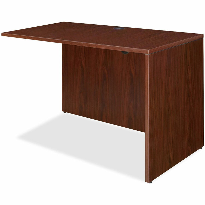 Lorell Return Shell,48"x24"x29-1/2",Mahogany (LLR69387) Each