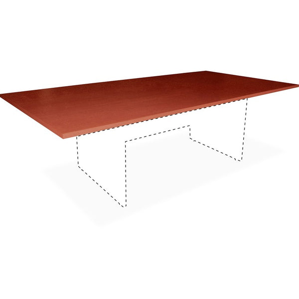 Lorell Rectangular Conference Tabletop,48"x96"x1-1/4",Cherry (LLR69123)