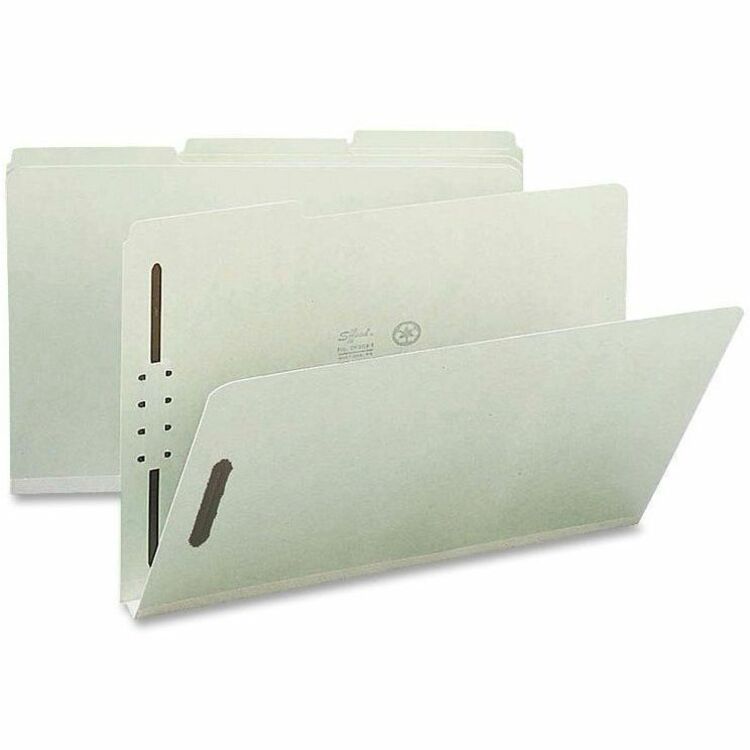 Nature Saver Pressboard Fastener Folder, 25 Pt, 1 Expandable, 1/3 Tab, Legal, 25/Box (NATSP17234) Each