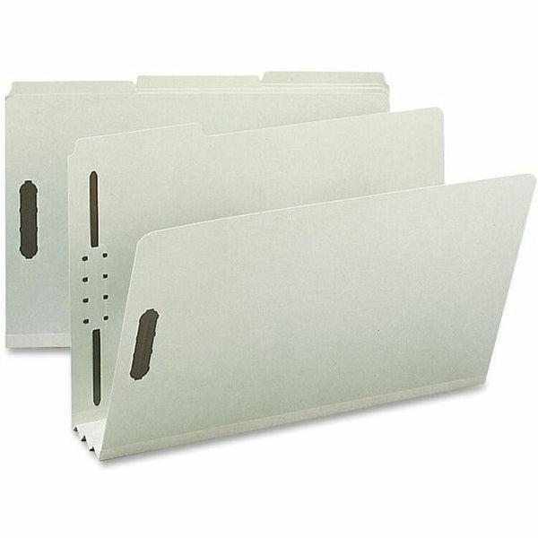 Nature Saver Pressboard Fastener Folder, 25 Pt, 3 Expandable, 1/3 Tab, Legal, 25/Box (NATSP17236) Each