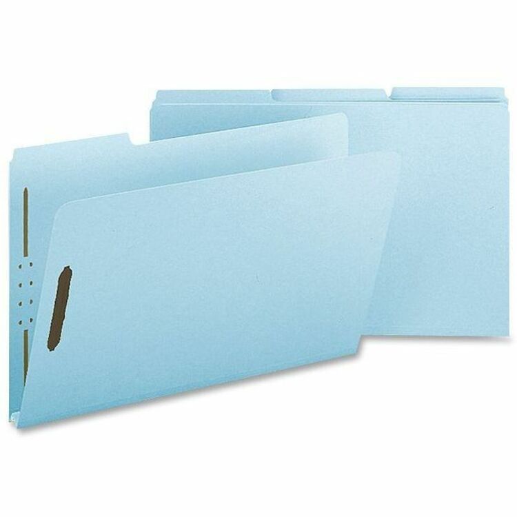Nature Saver Pressboard Fastener Folder, Legal, 25/Box, Light Blue (NATSP17243) Each
