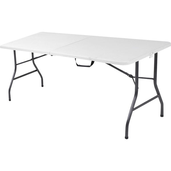 Cosco 6 foot Centerfold Blow Molded Folding Table (CSC14678WSP1) Each